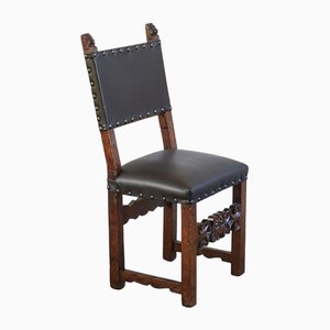 Antique Walnut Chair, 1890s