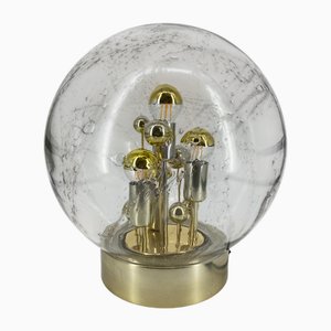 Large Space Age Ball Table Lamp from Doria Leuchten, Germany, 1970s