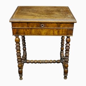 Table de Travail en Bois, 19ème Siècle