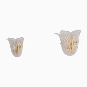 Acanthus Leaf Wall Lights, 1990s, Set of 2