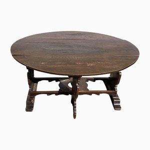 Slatted Walnut Table, 1600s