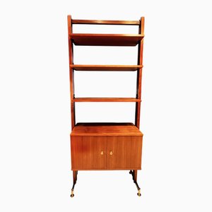 Libreria in teak, anni '60