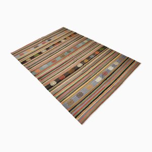 Vintage Handmade Kilim Rug in Wool