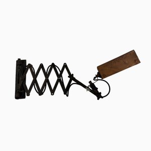 Mid-Century Industrial Workshop Lamp from Concertina, 1950s