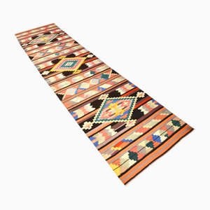 Tappeto Kilim Runner in cotone