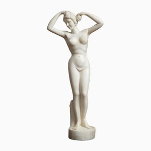 Römischer Künstler, Weibliche Figur, 19. Jh., Marmor