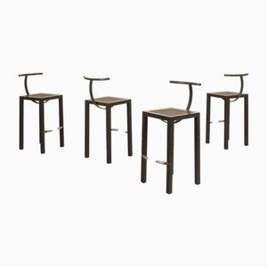 Sarapis Stools by Philippe Strack for Driade, 1980s, Set of 4