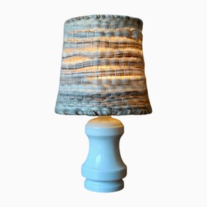 French Table Lamp in Virebent Porcelain, 1960s