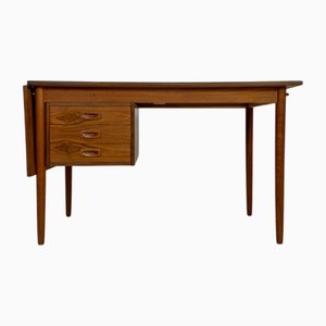 Bureau Extensible Mid-Century en Teck, Danemark, 1960s