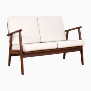 Mid-Century Danish Teak Two-Seater Sofa, 1960s