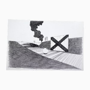 François Trocquet, Composition, 2010, Sérigraphie