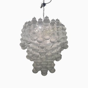 Großer Vintage Kronleuchter aus Muranoglas, 1980er