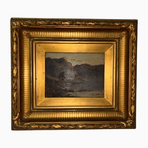 Landscape, 1900, Painting, Framed