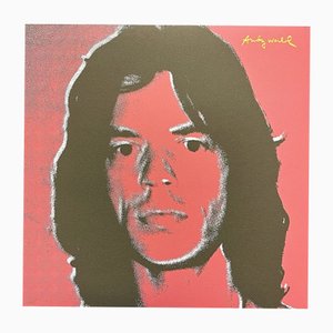 After Andy Warhol, Mick Jagger Red, 1980s, Print