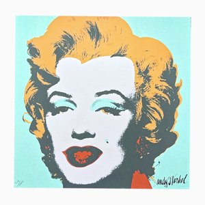 After Andy Warhol, Marilyn Monroe Light Green, 1980s, Print