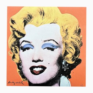 After Andy Warhol, Marilyn Monroe Orange, 1980s, Print