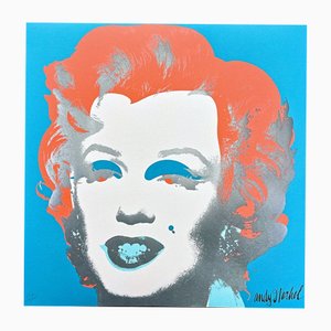 After Andy Warhol, Marilyn Monroe Blue-Red, 1980s, Print