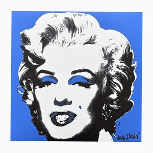 After Andy Warhol, Marilyn Monroe Blue, 1980, Impression