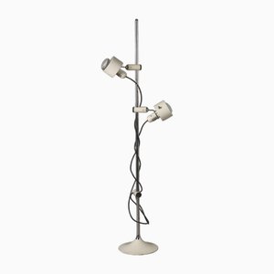 Vintage Floor Lamp in Aluminium, Italy, 1970s