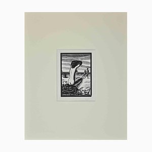 Ex Libris Giorgio Balbi, Etching, Mid-20th Century