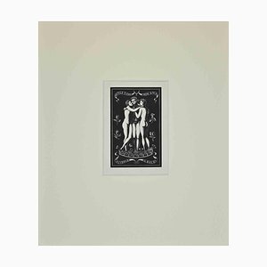 Ex Libris Giorgio Balbi, Etching, Mid-20th Century