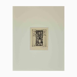 Ex Libris Giorgio Balbi, Etching, Mid-20th Century