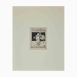 Ex Libris Giorgio Balbi, Etching, Mid-20th Century