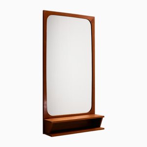 Teak Framed Mirror from Pedersen & Hansen