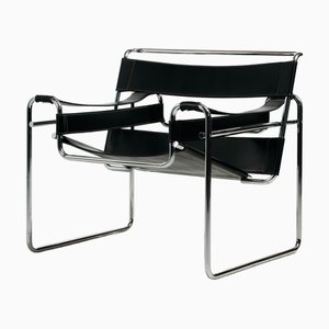 Modell B3 Wassily Stuhl von Marcel Breuer für Gavina
