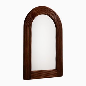 Miroir Vintage avec Cadre en Rotin, 1960s