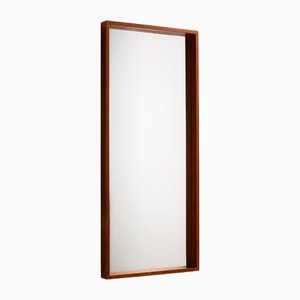 Spiegel mit Rahmen aus Teak, 1960er