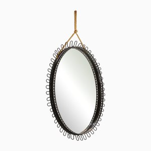 Miroir avec Cadre en Métal, 1960s