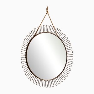 Brass Framed Mirror by Josef Frank