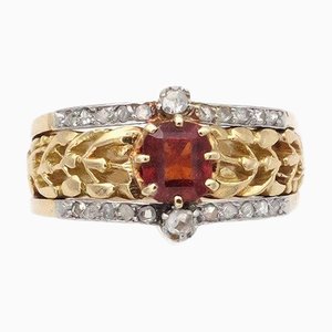 Anillo de muérdago modernista