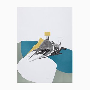 Lynn Chadwick, Homage to Picasso (with Yellow), 1971, Lithograph