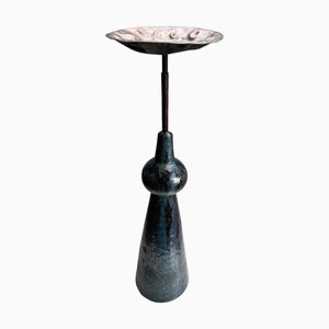 Abstrakter Mid-Century Aschenbecher aus Keramik, Minghetti zugeschrieben, Italien, 1950er, 2er Set