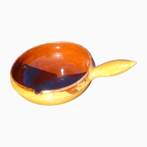 Terrakotta Bratpfanne von Vallauris, 1950er
