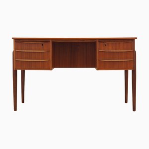 Vintage Danish Teak Desk, 1960s