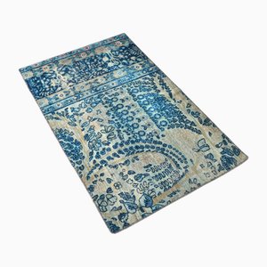 Handgefertigter Vintage Teppich aus Wolle