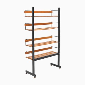 Metal and Ash Bookcase, 1960s