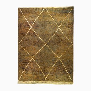 Tapis Berbère Fait Main en Laine, Maroc, 1995