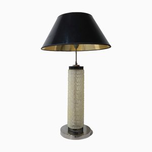 Large Table Lamp in Glass