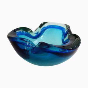 Cendrier Sommerso en Verre de Murano, 1960s