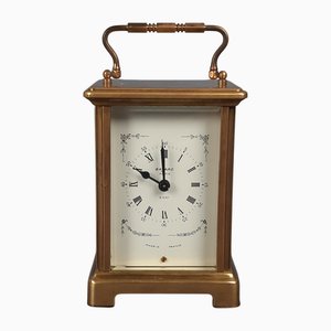 Brass Mechanical Carriage Clock from Bayard Paris, Duverdrey & Bloquel, 1940s