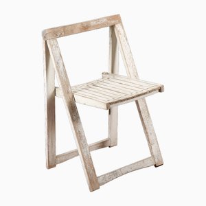 Klappstuhl aus Holz von Aldo Jacober, 1960er