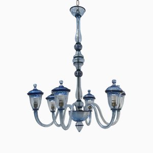 Murano Glass Chandelier, 1940s