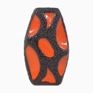Dorothea Roth zugeschriebene Fat Lava Vase für Roth Keramik, 1970er
