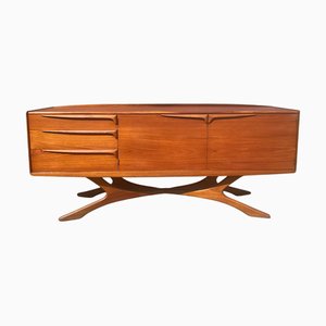 Mid-Century Teak Sideboard by Val Rossi for Beithcraft