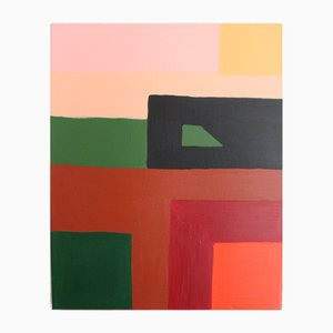 Bodasca, Abstrakte Komposition, 2025, Acryl auf Leinwand