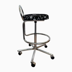 Silla de bar vintage de Kovona, años 70